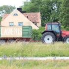 Bonde med budskapr