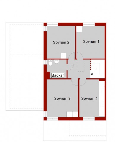 2-D övre plan